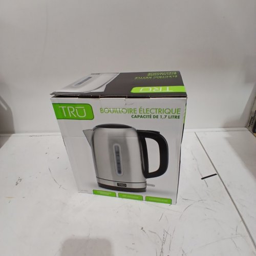 TRU ELECTRIC KETTLE, CORDLESS, PORTABLE, AUTO-OFF STAINLESS STEEL 1.7L-(MODEL-KE175SCN) image 4