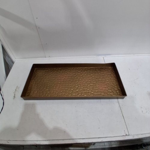 GOOD DIRECTIONS PEBBLES BOOT TRAY - BRASS image 3