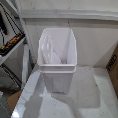 2PK RICE STORAGE CONTAINER BIN WITH MEASURING CUP - 20L - (MODEL: F-8909X2) image 5