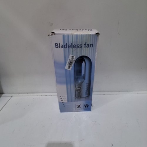 BLADELESS TABLE FAN WITH LED - 14" - WHITE image 5