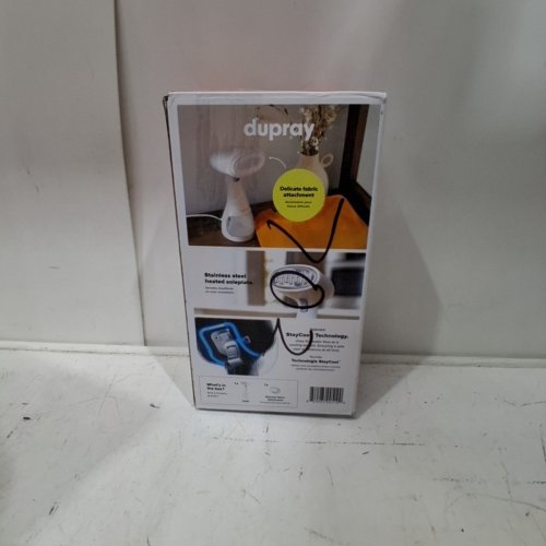 DUPRAY VOILA CLOTHES STEAMER - 120 V 1200W - WHITE image 9
