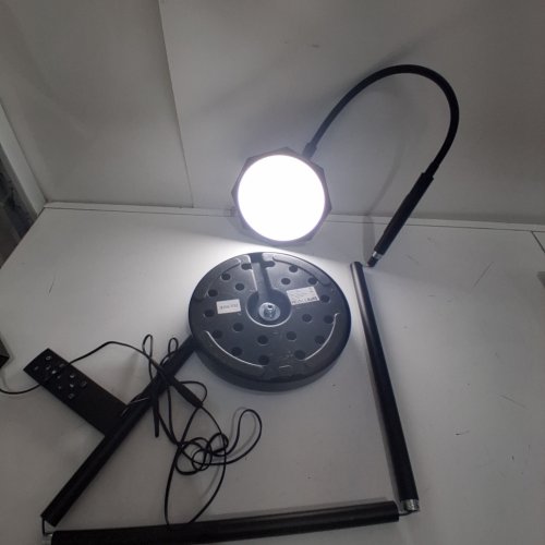 AUDERWIN LED FLOOR LAMP - 18W - 2700K - 6500K - BLACK (MODEL: FLL-018-F5) image 2