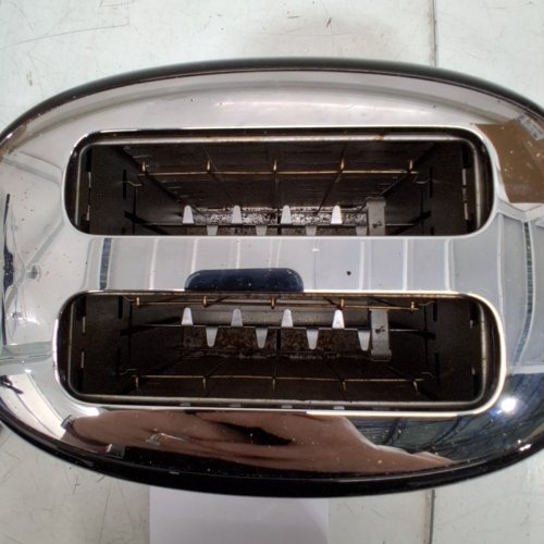SMEG 50'S RETRO STYLE 2-SLICE TOASTER - BLACK (MODEL: TSF01BLUS) image 4