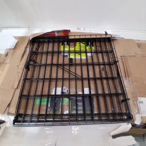 FOLDABLE EXERCISE PET PLAYPEN - 24" X 24"/EACH - BLACK image 2