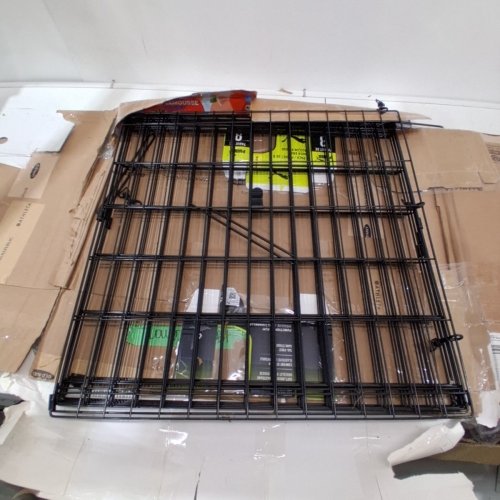 FOLDABLE EXERCISE PET PLAYPEN - 24" X 24"/EACH - BLACK image 3
