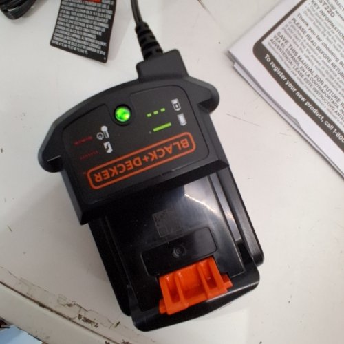 BLACK+DECKER 3-IN-1CORDLESS STRING TRIMMER, EDGER, AND LAWN MOWER WITH 2 BATTERIES, AND CHARGER - 6.5 AMP - ORANGE/BLACK (MODEL : MTC220/LST220) image 2