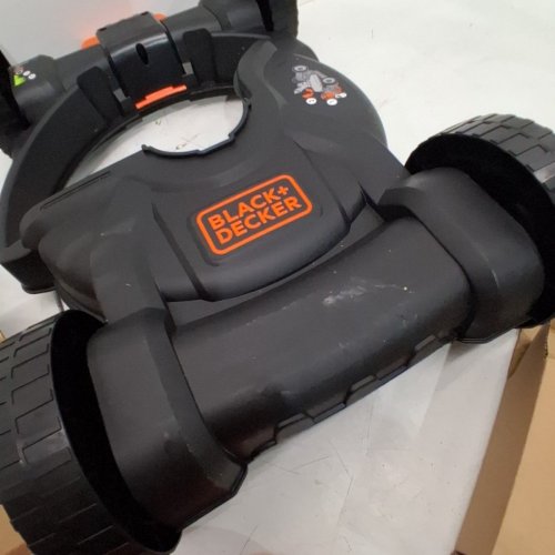 BLACK+DECKER 3-IN-1CORDLESS STRING TRIMMER, EDGER, AND LAWN MOWER WITH 2 BATTERIES, AND CHARGER - 6.5 AMP - ORANGE/BLACK (MODEL : MTC220/LST220) image 4