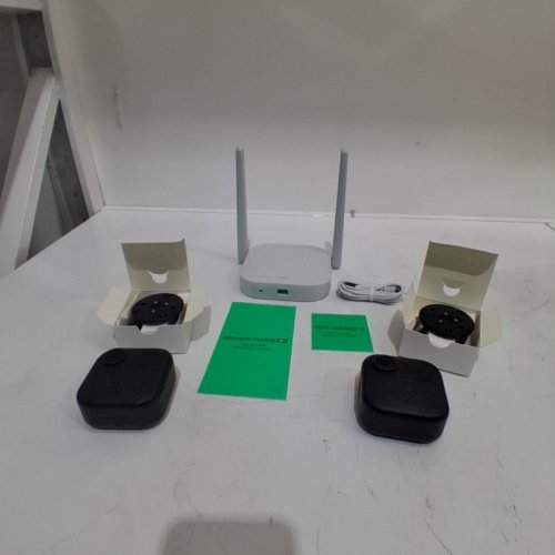 BLINK OUTDOOR XR+ 2 CAMERA SECURITY SYSTEM WITH EXTENDED WIRELESS RANGE AND 2 YEAR BATTERY LIFE - WORKS WITH ALEXA - BLACK/WHITE image 2