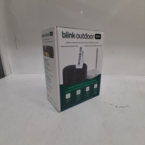 BLINK OUTDOOR XR+ 2 CAMERA SECURITY SYSTEM WITH EXTENDED WIRELESS RANGE AND 2 YEAR BATTERY LIFE - WORKS WITH ALEXA - BLACK/WHITE image 4