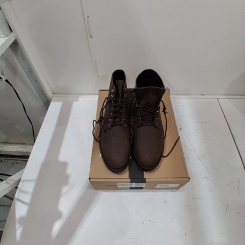 MEN'S THURSDAY BOOT CO. CAPTAIN LEATHER BOOTS - SIZE 11.5 - DARK BROWN image 3