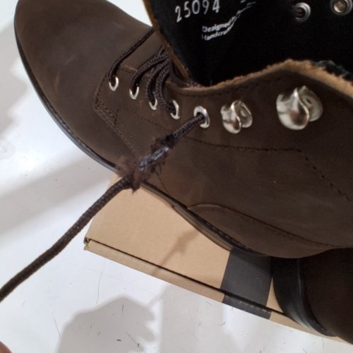 MEN'S THURSDAY BOOT CO. CAPTAIN LEATHER BOOTS - SIZE 11.5 - DARK BROWN image 7