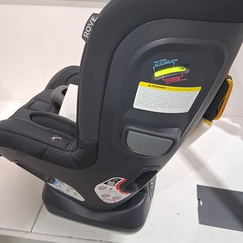 UPPABABY ROVE 2-IN-1 REAR AND FORWARD FACING CONVERTIBLE CAR SEAT WITH INTUITIVE SAFETY TECHNOLOGY - BLACK (MODEL: 1103-ROV-CA-JKE) image 6