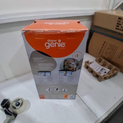 DIAPER GENIE CLASSIC PAIL - 21" - POWDER BLUE (MODEL: I000668) image 7