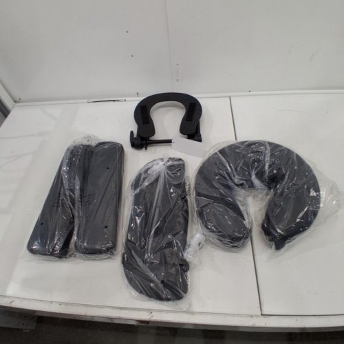 5PC LIONLAR FACE CRADLE WITH PILLOW FOR MASSAGE TABLE - BLACK image 3