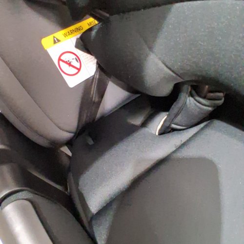BRITAX POPLAR CLICK TIGHT CONVERTIBLE REAR AND FRONT FACING CAR SEAT - 40LB REAR FACING MAX LOAD / 65LB FRONT FACING MAX LOAD - STONE ONYX / BLACK GREY (MODEL: E1C963M) image 7