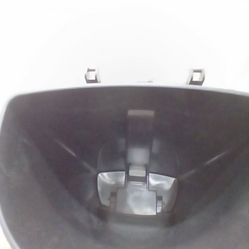 SIMPLEHUMAN SEMI-ROUND TRASH CAN - 50L - BLACK (MODEL: CW1355) image 3