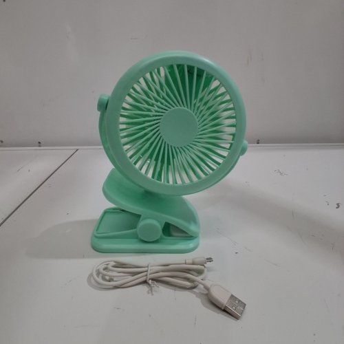 CLIP DETACHABLE MINI FAN - BLUE (MODEL: JD-199B) image 2