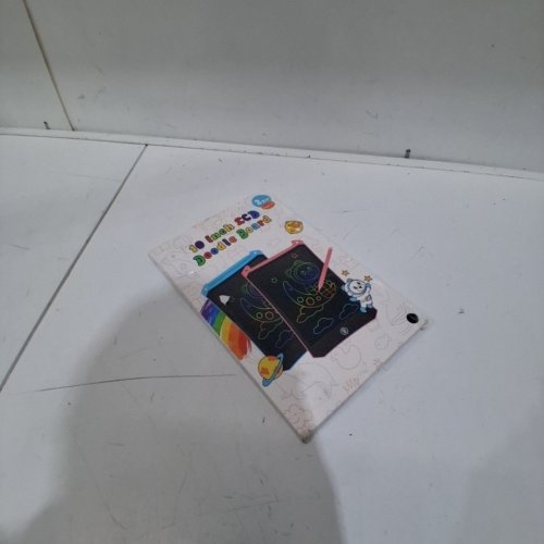 2PK LCD COLOURFUL WRITING/DRAWING DOODLE TABLET BOARD - 10" - BLUE image 4