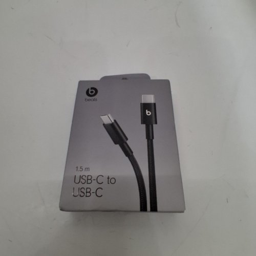 BEATS USB-C TO USB-C BRAIDED CHARGING CABLE - 1.5M - BLACK image 2