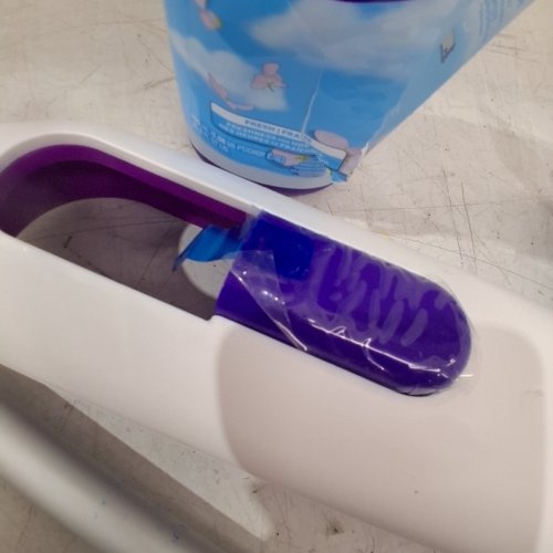 SWIFFER POWERMOP MULTI-SURFACE MOP KIT - PURPLE AND WHITE image 2