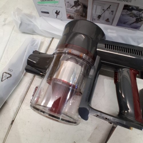 4 IN 1 RECHARGEABLE STICK VACUUM CLEANER - RED/BLACK (MODEL: A19-150R) image 5