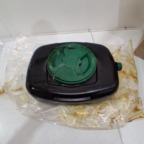 SCEPTER OIL DRAIN PAN WITH LID/FILTER DRAIN SCREEN/POUR SPOUT - 12 QT - BLACK/GREEN (MODEL: AM06984) image 3