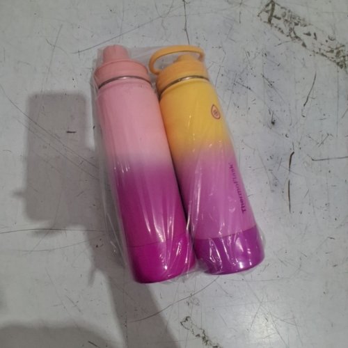 2PC THERMOFLASK INSULATED BOTTLES - 24 OZ EACH - PINK/ORANGE image 8