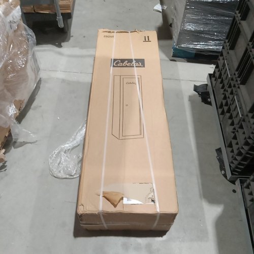 CABELA'S 8-GUN SECURITY CABINET - 55" X 17" X 10" - GREY (MODEL:13190) image 2