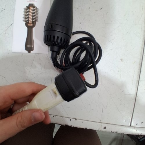 TYMO VOLUMIZER HOT AIR BRUSH 3-IN-1 DRY & VOLUMIZE & STRAIGHTEN - BLACK image 2