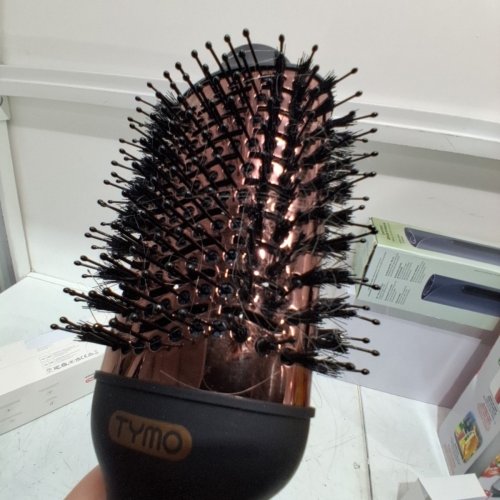 TYMO VOLUMIZER HOT AIR BRUSH 3-IN-1 DRY & VOLUMIZE & STRAIGHTEN - BLACK image 4
