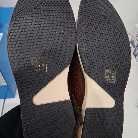 MENS ALDO CASUAL HYBRID DRESS SHOE - SIZE 11 - BROWN (STYLE: 1988328) image 3