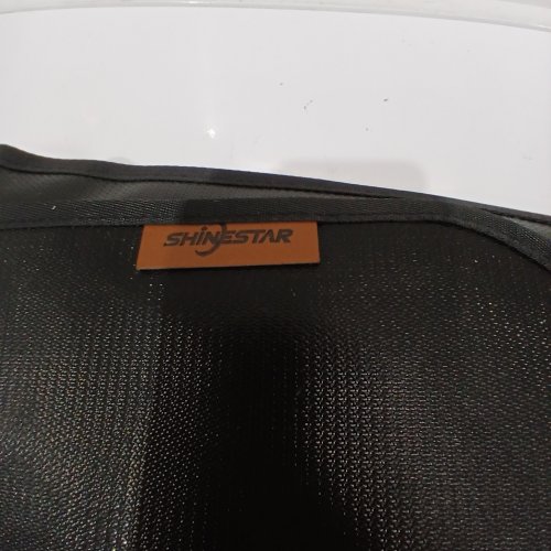 SHINESTAR SILICONE GRILL MAT FOR FIREPROOF DECK PROTECTION - 65" X 50" - BLACK image 2