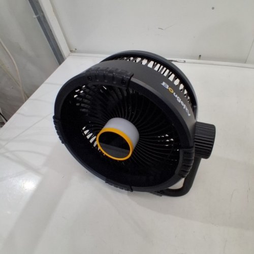 BOUGERV PORTABLE CAMPING FAN - 20000 MAH, RECHARGEABLE, 18W MAX - BLACK / YELLOW (MODEL: F01) image 5