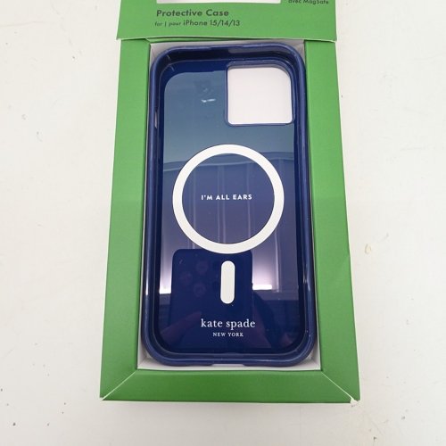 KATE SPADE PROTECTIVE PHONE CASE WITH MAGSAFE FOR IPHONE 13/14/15 - STRAWBERRY DOTTED image 4