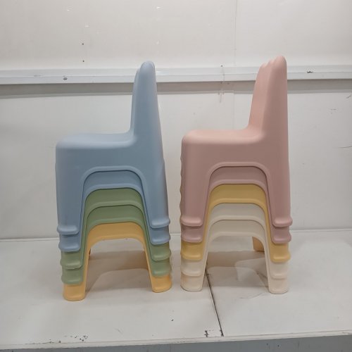 10PK WANAN CHILDREN'S STACKABLE CHAIRS - 11" - ASSORTED COLORS image 5