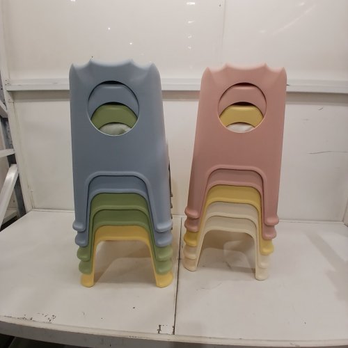 10PK WANAN CHILDREN'S STACKABLE CHAIRS - 11" - ASSORTED COLORS image 6