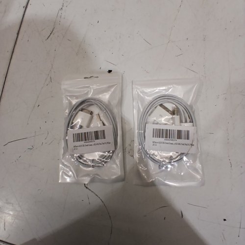 2PK 30 PIN TO AUX USB DOCK CONNECTOR - WHITE image 4