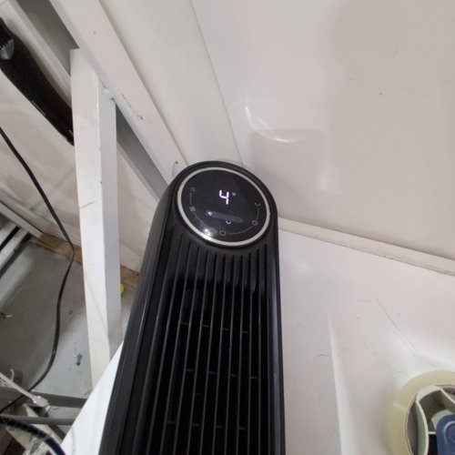 DREO 4-SETTING OSCILLATING TOWER FAN WITH REMOTE CONTROL - 36" - BLACK (MODEL: DR-HTF007) image 2