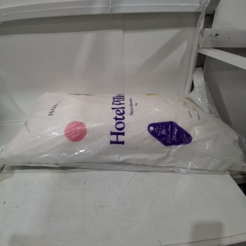 FLUFFCO. DOWN ALTERNATIVE HOTEL BED PILLOW - KING - WHITE image 2