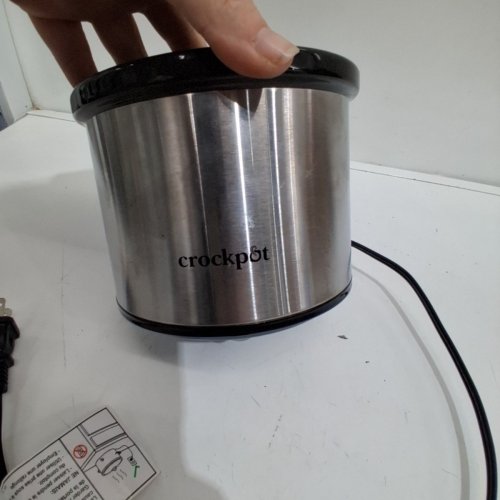 CROCK POT CLASSIC LITTLE DIPPER WARMING POT - 16OZ. CAPACITY - STAINLESS STEEL (MODEL#: image 4