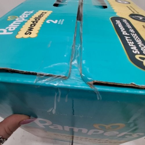 144PK PAMPERS SWADDLERS - SIZE 2 - MULTICOLOR image 2