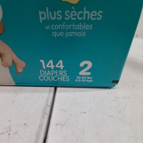 144PK PAMPERS SWADDLERS - SIZE 2 - MULTICOLOR image 3