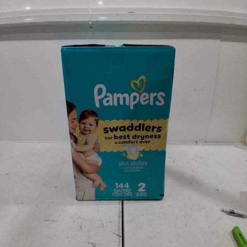 144PK PAMPERS SWADDLERS - SIZE 2 - MULTICOLOR image 4