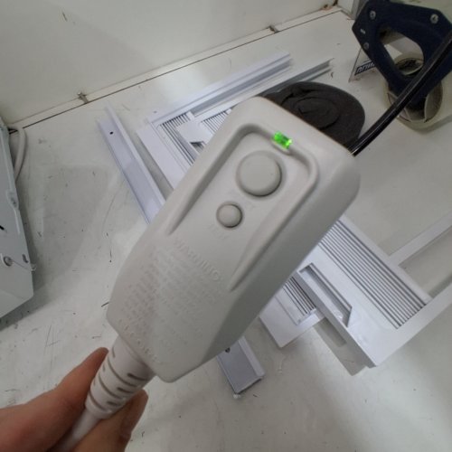 GE APPLIANCES MECHANICAL ROOM AIR CONDITIONER FOR SMALL ROOMS - 5000BTU - 150SQ. FT. (MODEL: AWAS05BWFC) image 2
