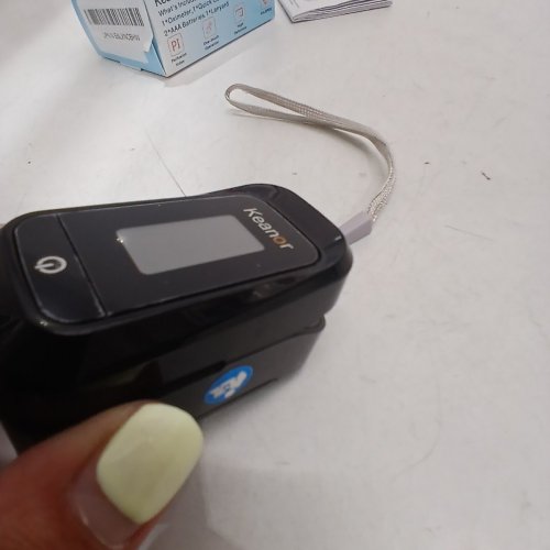 KEANOR PORTABLE FINGER PULSE OXIMETER FOR SPO2 BLOOD OXYGEN SATURATION & HEART RATE READER - BLACK (MODEL: BSX251) image 4