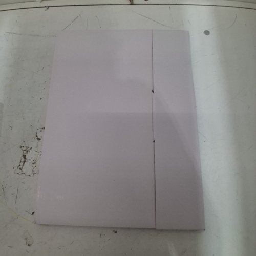 CRAFTERA GLASS RECTANGLE CUTTING BOARD - 11" X 13.4" - FROSTED GLASS image 3