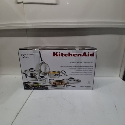 7PC ASSORTED KITHCEN COOKWARE BUNDLE -GREY/BLACK image 5