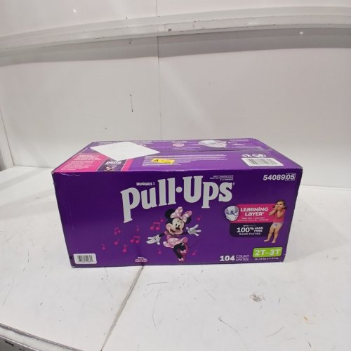 104PK HUGGIES MINNIE MOUSE PULL-UPS POTTY TRAINING PANTS - 2T-3T, 16-34LBS - (MODEL: 00036000540895) image 2