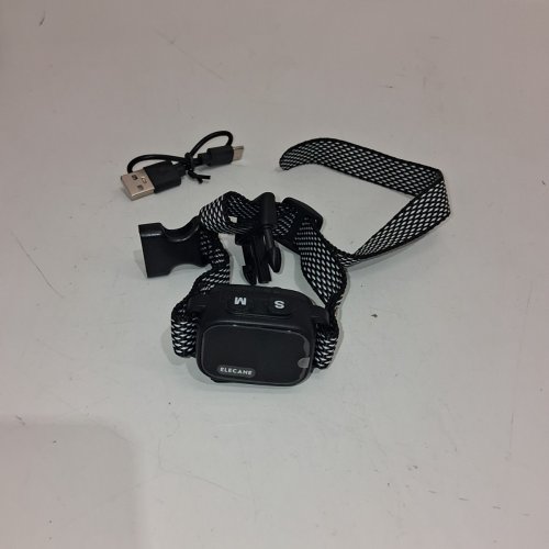ELECANE VERSION 2.0 NO SHOCK TINY SMART BARK COLLAR - FITS 6" - 20" / 3 LBS-25 LBS - BLACK/WHITE (MODEL: TC316G) image 3