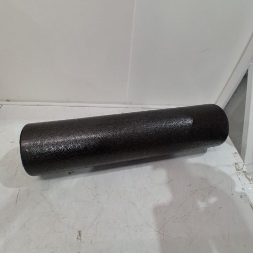 AMAZONBASICS HIGH-DENSITY ROUND FOAM ROLLER FOR YOGA & EXERCISE - 23.5" - BLACK image 2